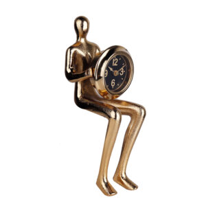 Oturan Adam Clock