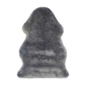 Sheepskin Carpet-3X5 Steel Blue
