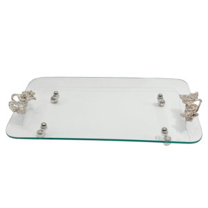 Clear Rectangular Tray
