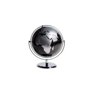 Small Silver Rotating Atlas