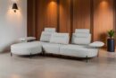 Theshowroom Furniture Dove Sectional Sofa Light Grey