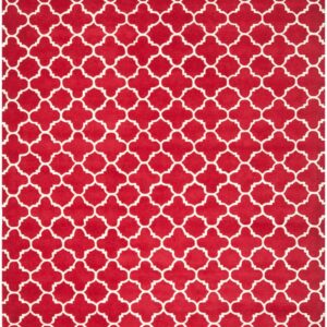 Chatham Carpet-8X10 Red/Ivory