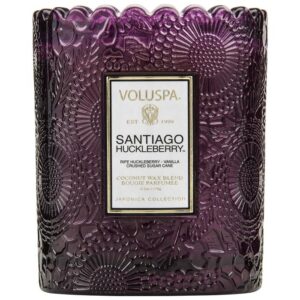 Voluspa Santiago Huckleberry Boxed Scallop Candlepot