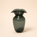 Lunara Smoke Glass Vase