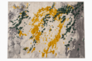 Verdant Splash Abstract Rug-250x300